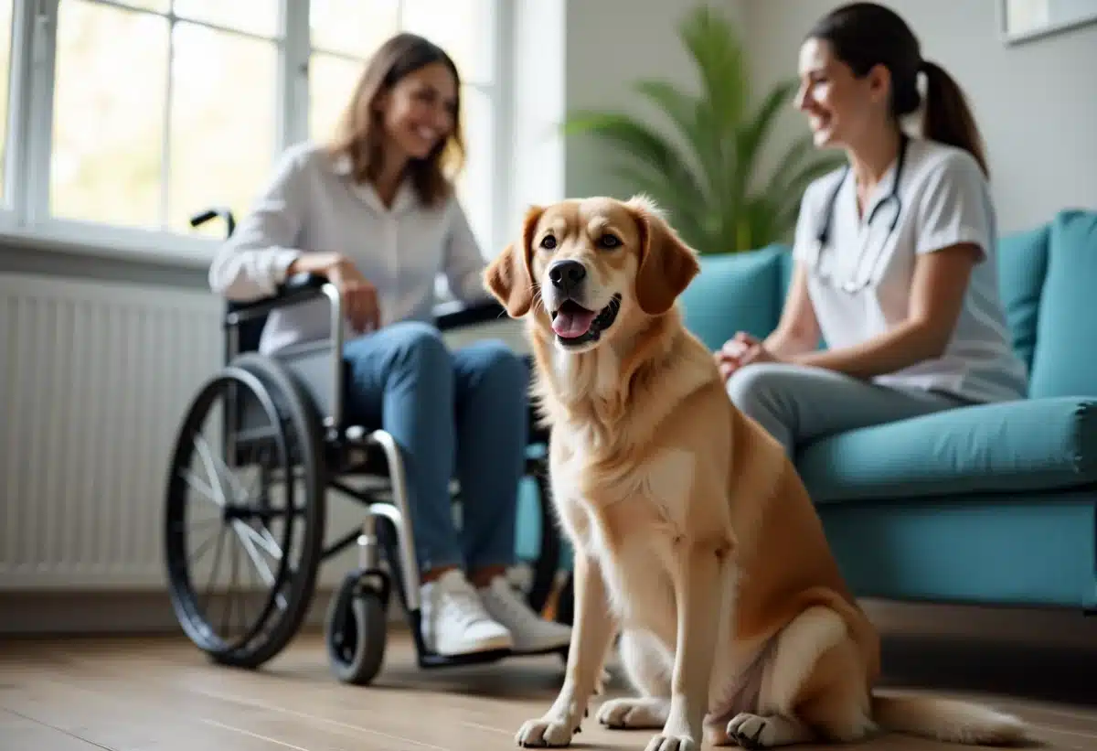 Rôle et fonctions du chien médiateur en thérapie et assistance